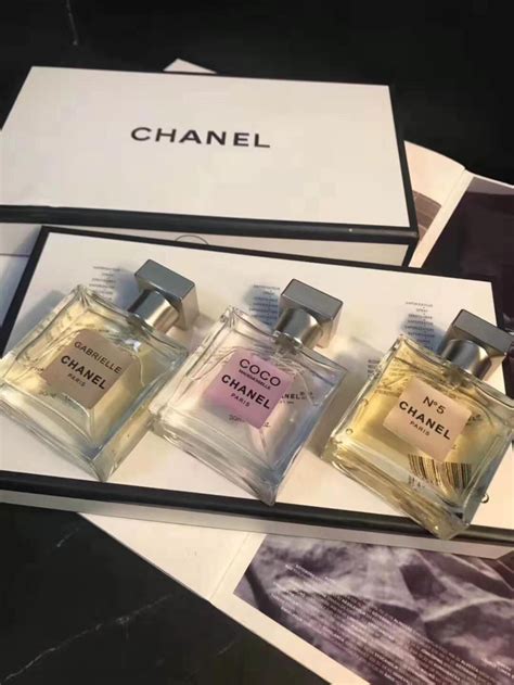 chanel set perfume